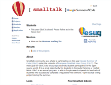 Tablet Screenshot of gsoc2010.esug.org