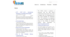 Desktop Screenshot of esug.org
